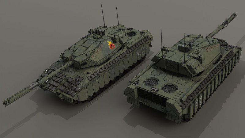 Танк леопард 3