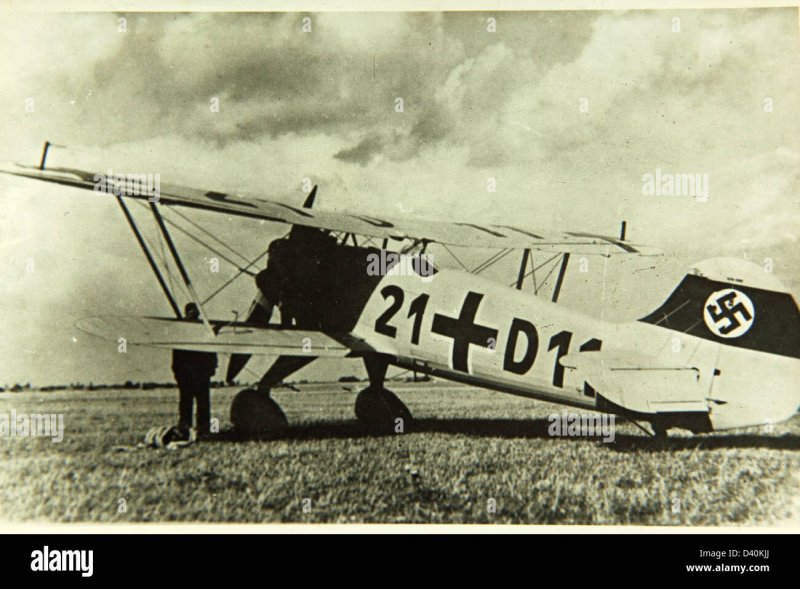 He 51 b-2 из лего