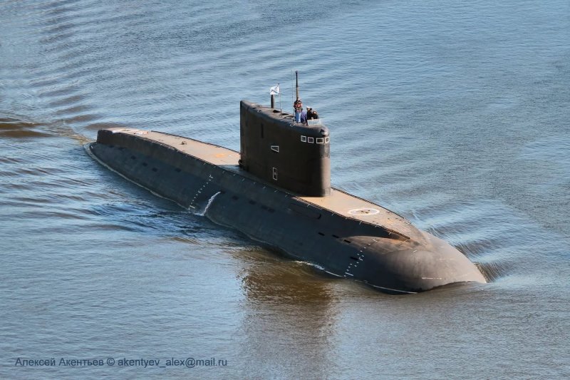 Модель подводной лодки ДПЛ 636