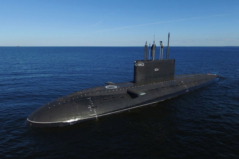 Подводная лодка проект 636 класс Варшавянка