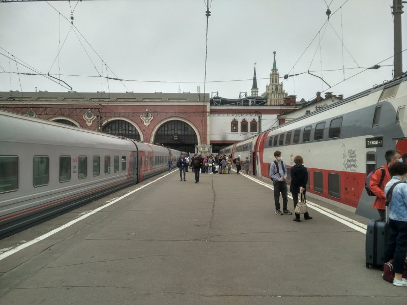 Казанский вокзал Москва Ульяновск