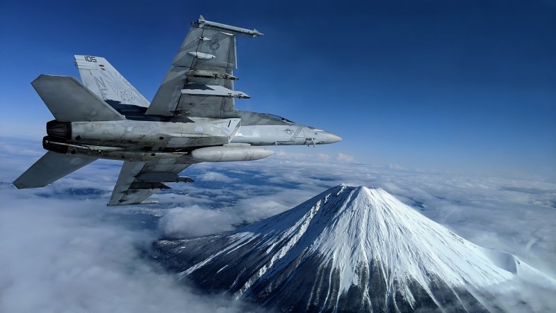 Истребителе f / a -18 super Hornet
