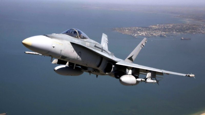 Истребитель "f/a-18c Hornet"