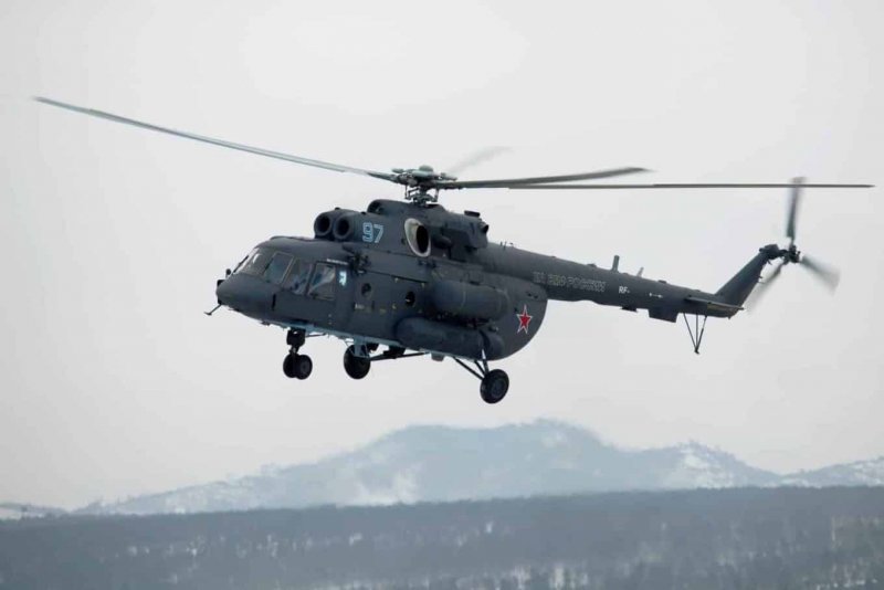 Вертолет ми-8амтш Терминатор