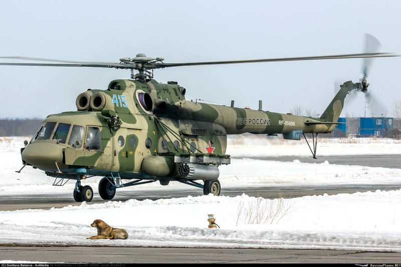 Вертолёт ми-8 АМТШ