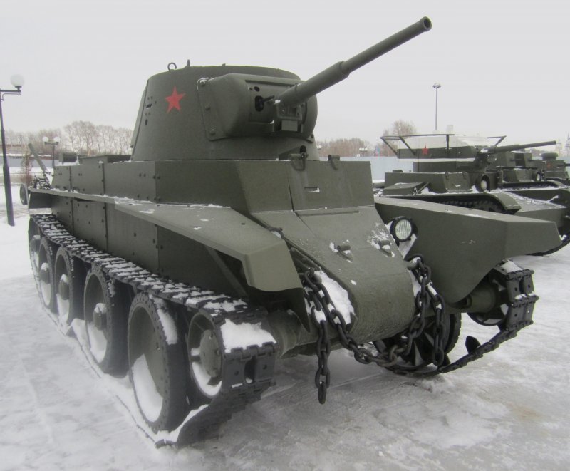 БТ-7 танк СССР
