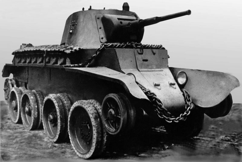 Советский танк БТ-7