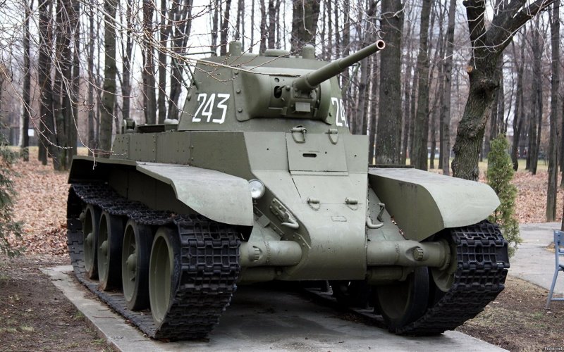 БТ-7 танк СССР