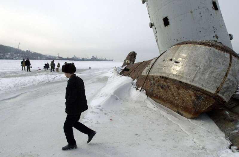Кладбище подводных лодок Мурманск