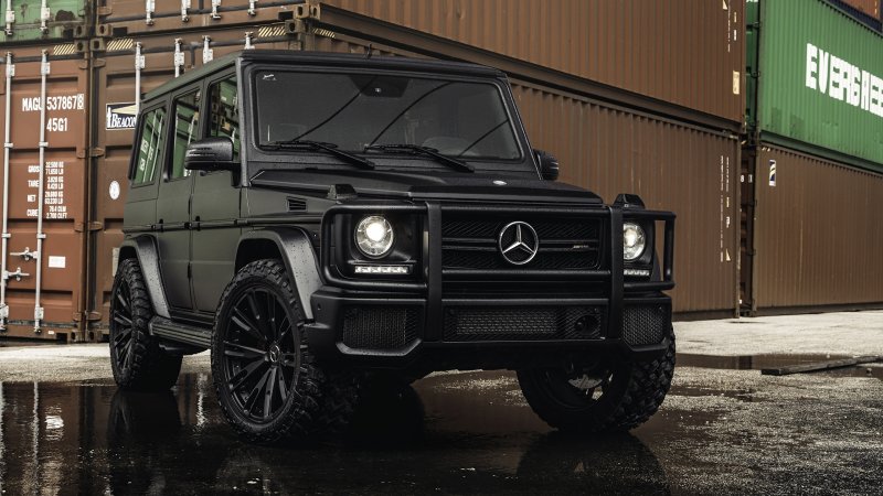 Mercedes g63 AMG черный