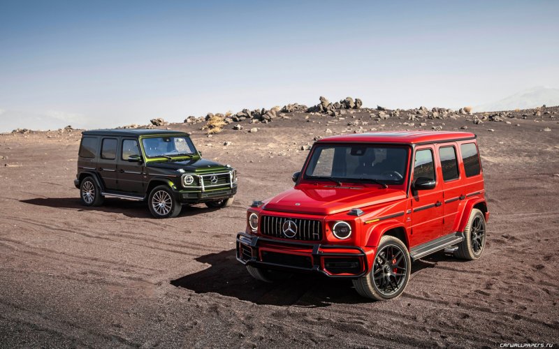The Mercedes g class g63 AMG