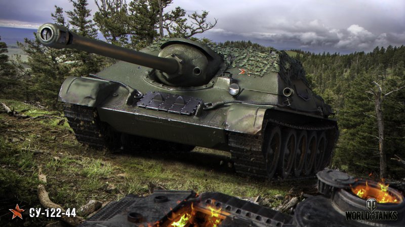 Танк Су 122 44 в World of Tanks