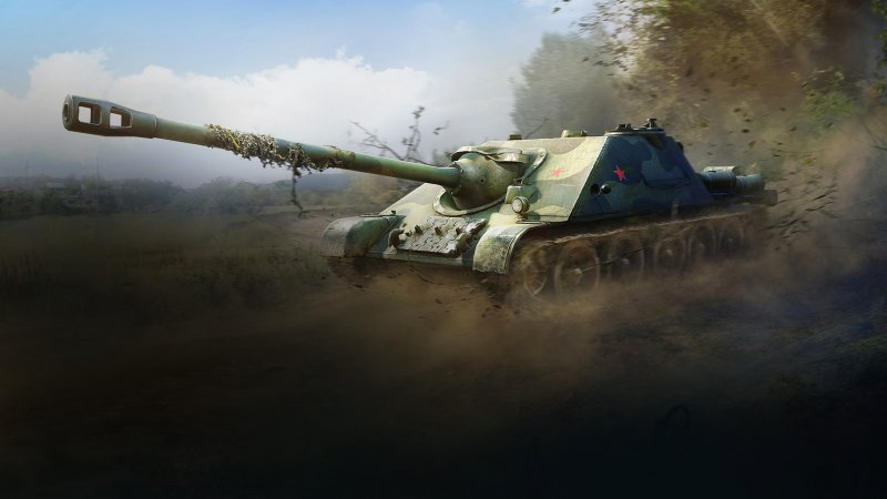 Танк Су 122 44