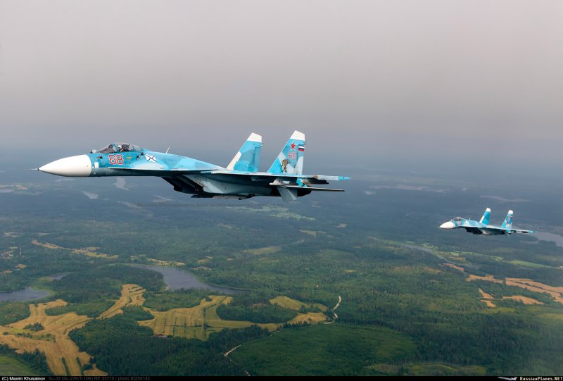 Самолет Су 30 МК