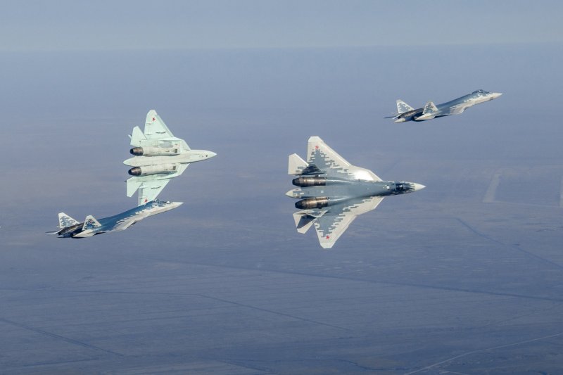 Су-57 пятого поколения
