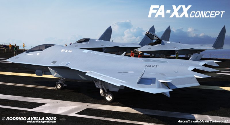 Истребитель 6 поколения США F A XX