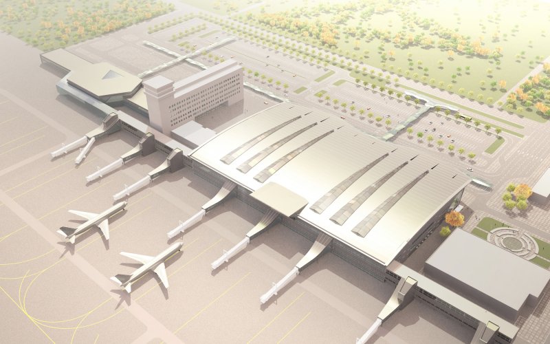 Аэропорт Хабаровск новый