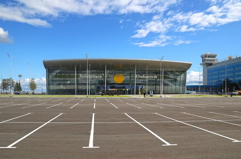 Хабаровский аэропорт перрон