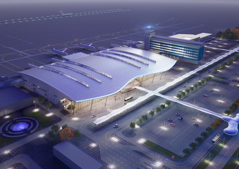 Аэропорт Хабаровск старый терминал