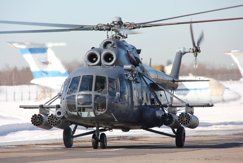 Ми-8 вертолёт