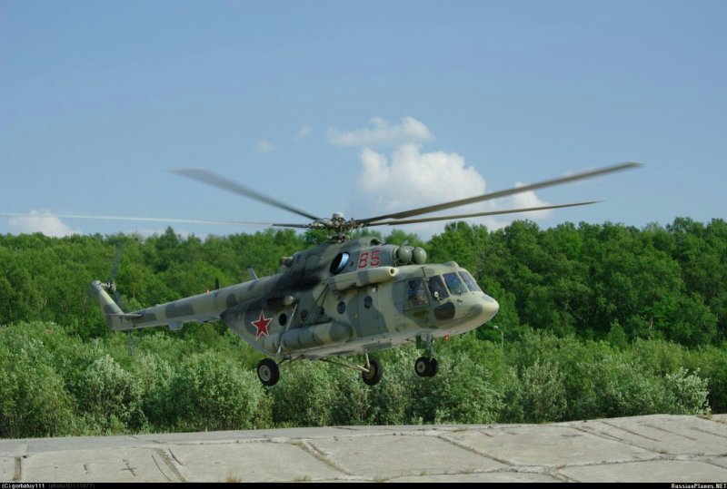 Боевой вертолет ми-8 МТВ