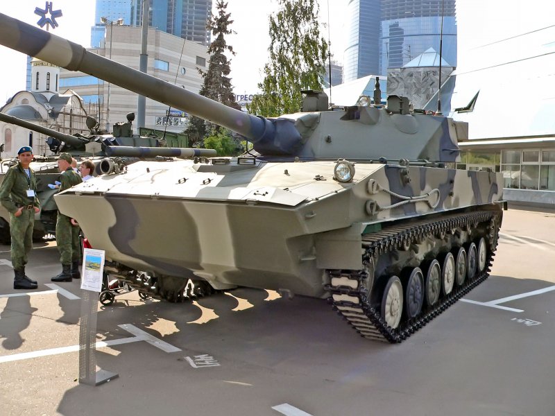 Самоходная противотанковая пушка 2с25 Спрут-СД