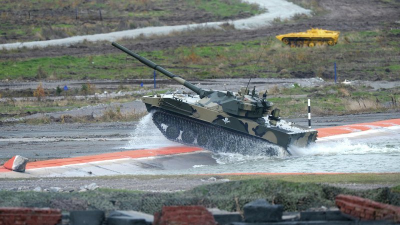 Плавающий танк Спрут сдм1