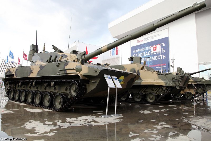 Самоходной противотанковой пушкой 2с25