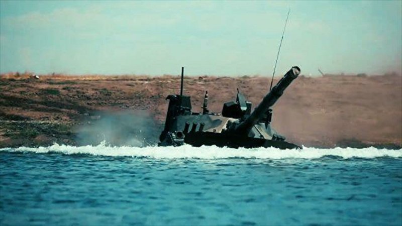 Легкий плавающий танк Спрут СДМ 1