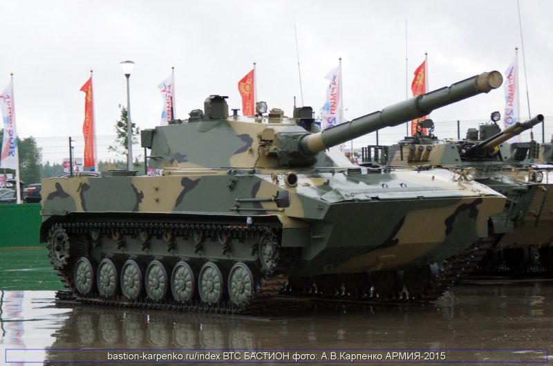 Самоходная противотанковая пушка «Спрут-сдм1»
