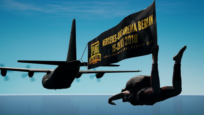 PUBG самолет