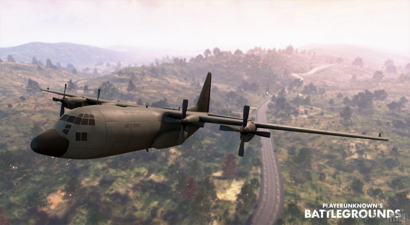 PUBG самолет