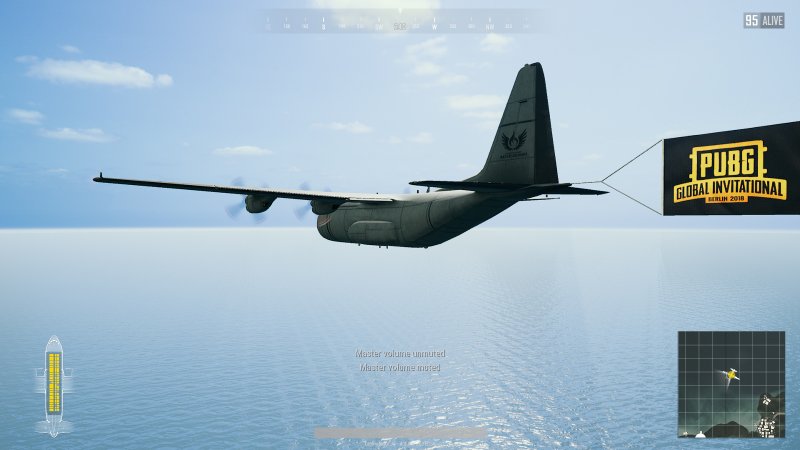 PUBG mobile самолет
