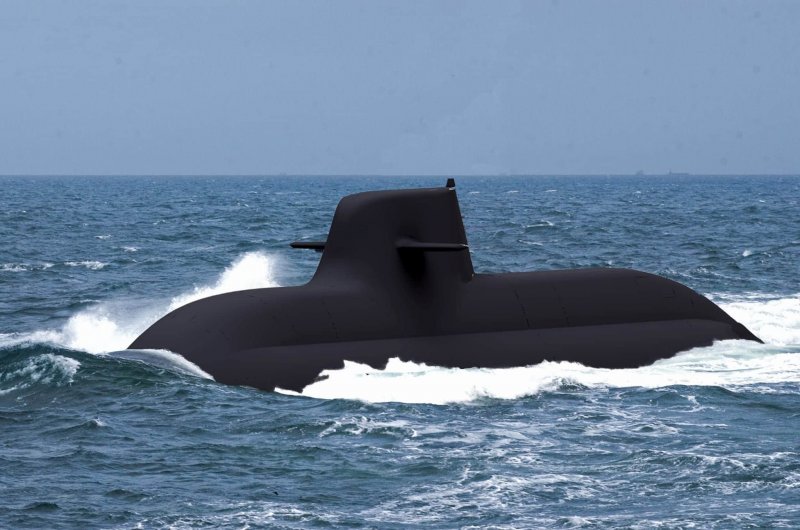 Submarine Fincantieri Type 212 NFS