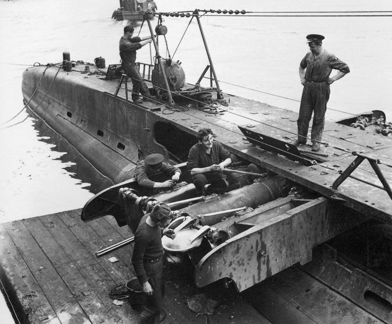 Немецкая подводная лодка u110