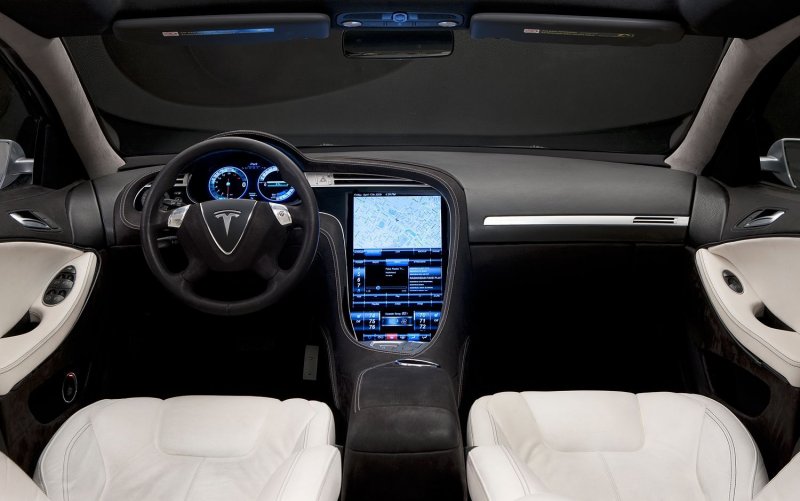 Tesla model x салон