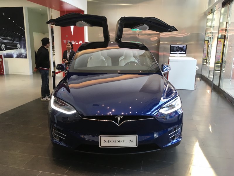 Tesla model x 100d салон