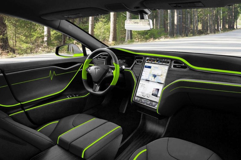 Tesla model s 2021 салон