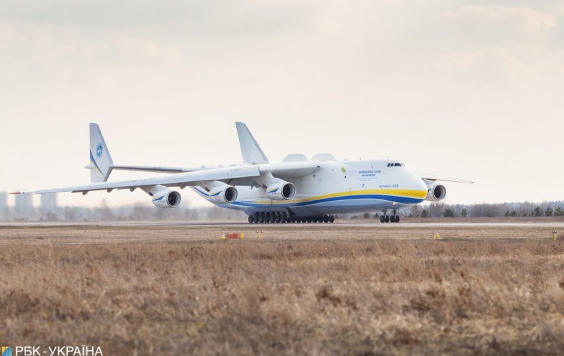 АН-225 Мрия внутри