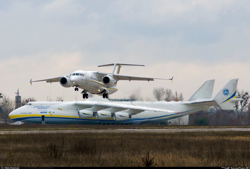 Картинки самолет АН 125 Мрия