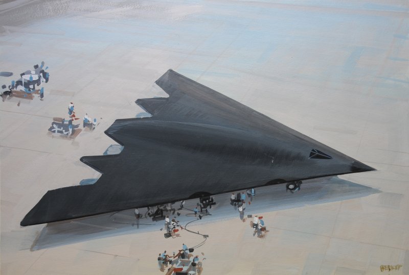 Tr-3b Black Manta самолет