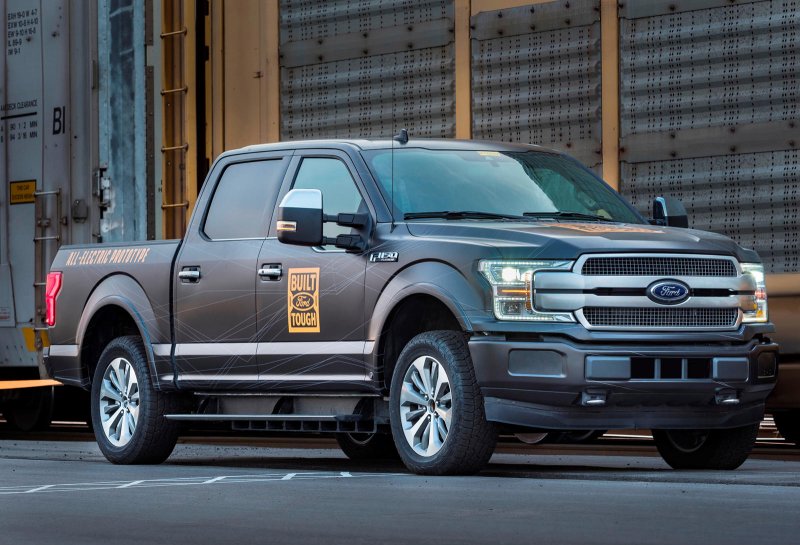 The all-Electric Ford f-150