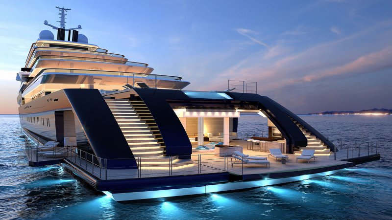 Яхта Luxury Yacht