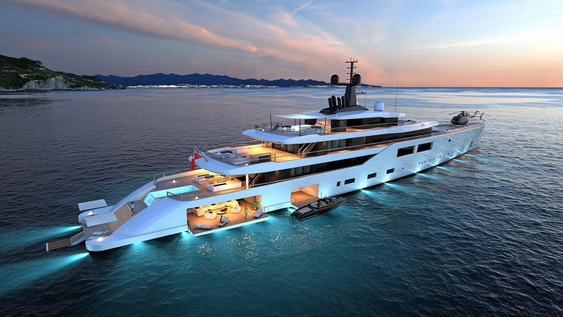 Яхта Oceanco 168