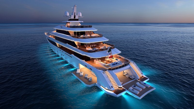 Мегаяхта Sovereign