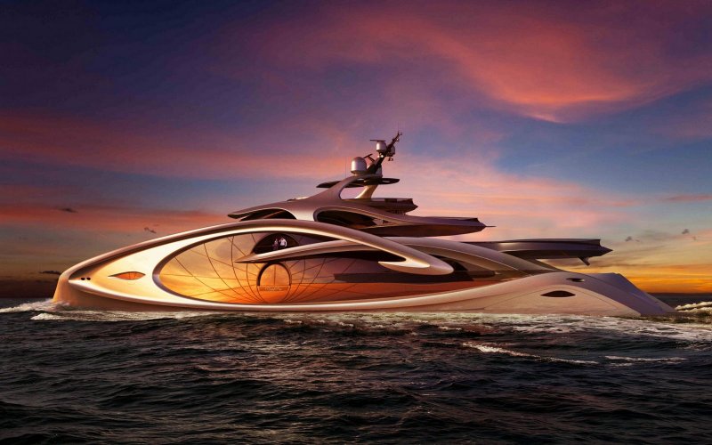 Nouveau - проект яхты от Andy Waugh Yacht Design