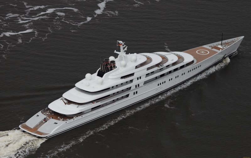 Мегаяхта Azzam