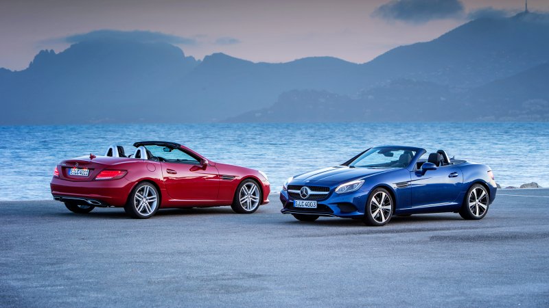 Mercedes SLK кабриолет 2017