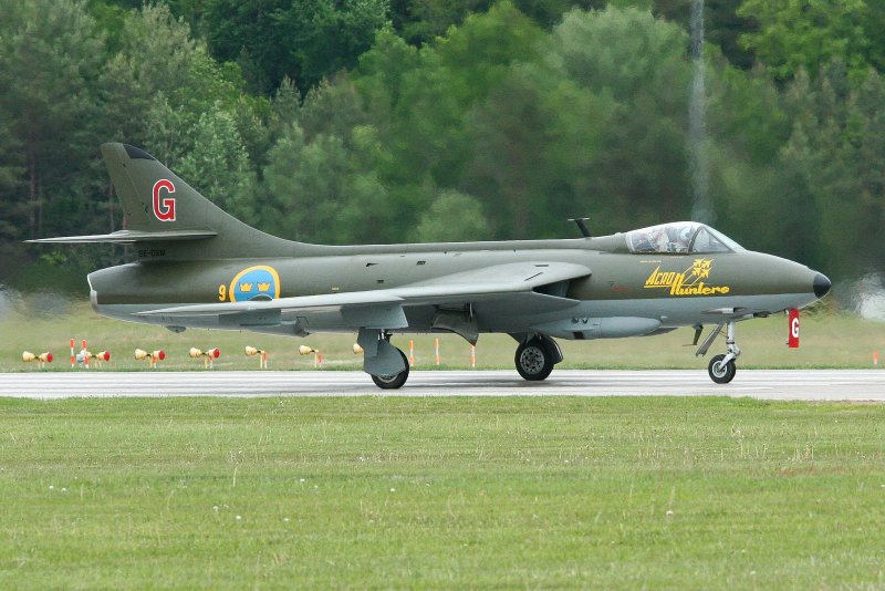 Hawker Hunter f1 катастрофа