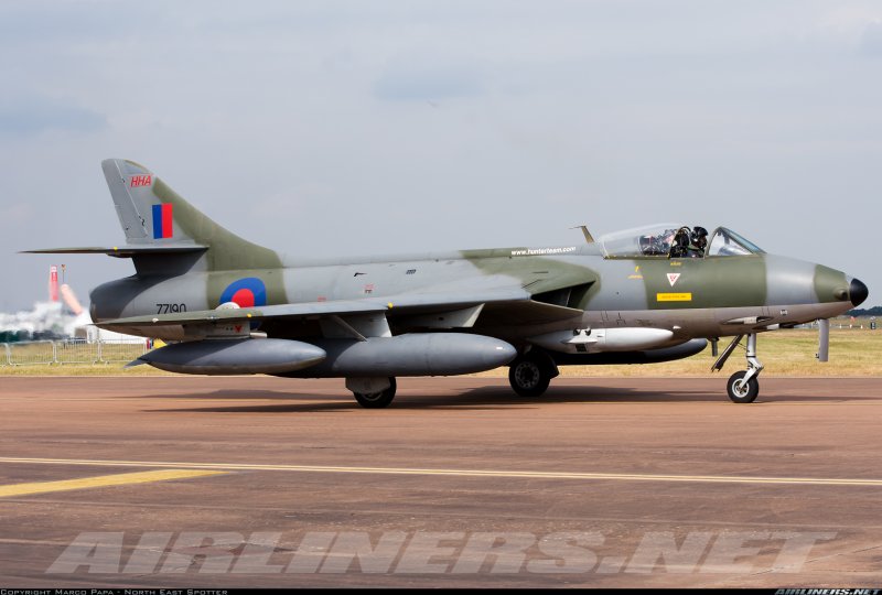 Hawker Hunter f1 катастрофа